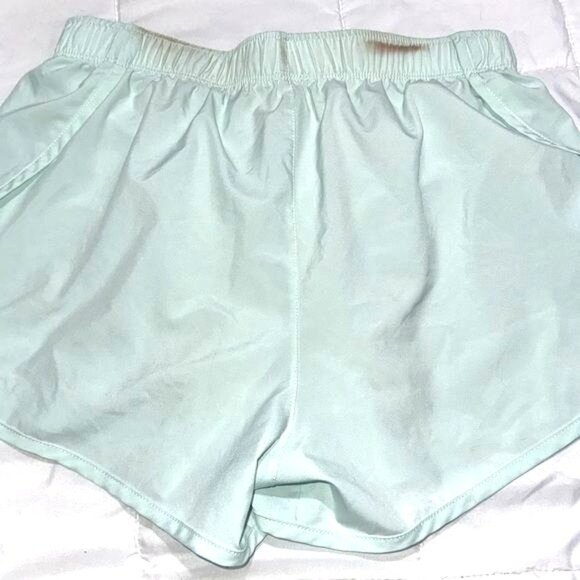 New Balance Womens Athletic Running Shorts Mint Green - Picture 5 of 8